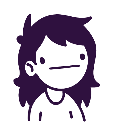 Mascotte illustrée de Cassandra — style minimal et punchy